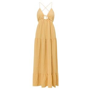 Sabo Backless Flowy Maxi Dress!